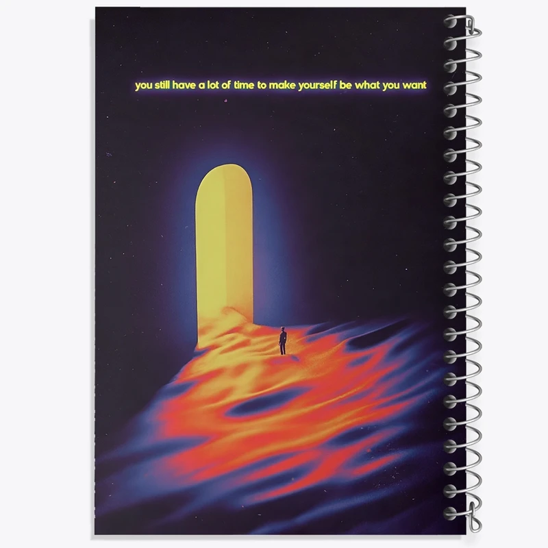 دفتر ژورنال نویسی 50 برگ خندالو مدل نقطه ای طرح مفهومی کد F4071