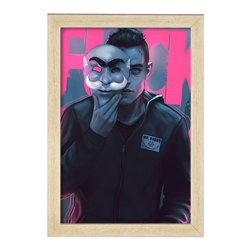 تابلو خندالو طرح مستر ربات (Mr. Robot) کد F13684