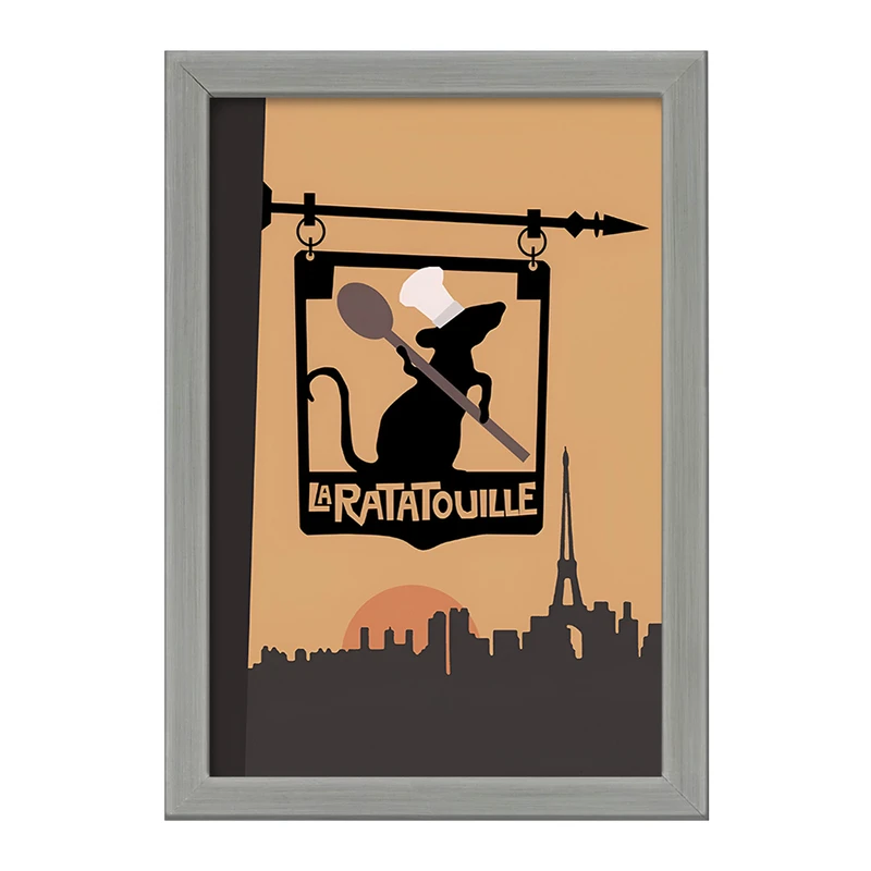 تابلو خندالو طرح راتاتویی (Ratatouille) کد F10287