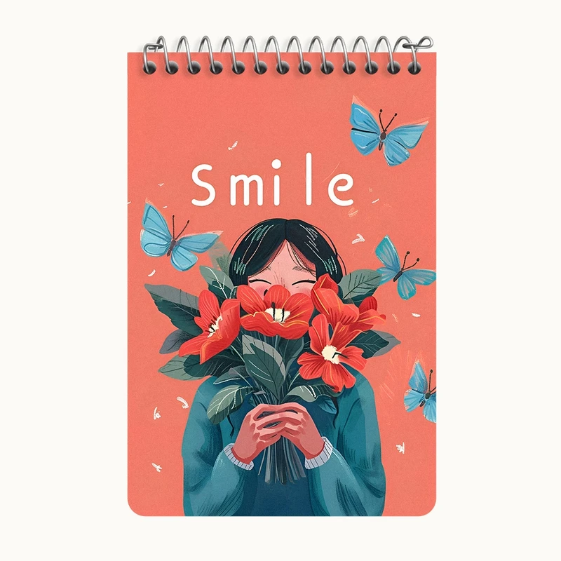 دفتر یادداشت 50 برگ خندالو طرح Smile کد F10562