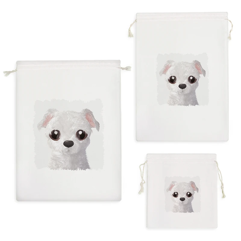 نظم دهنده خندالو مدل سگ نژاد مالتیز کد 2886 مجموعه 3 عددی