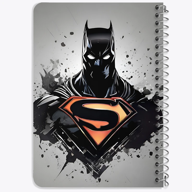 دفتر یادداشت 50 برگ خندالو طرح بتمن (Batman) کد N4982