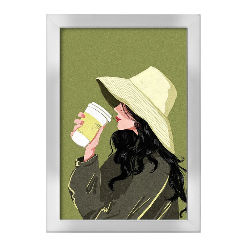 تابلو خندالو طرح مینیمال دخترانه کد 28697