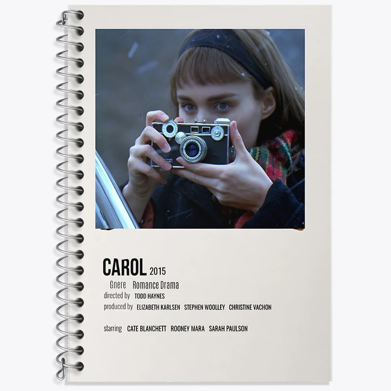 دفتر لغت 50 برگ خندالو طرح کارول (Carol) کد F13071