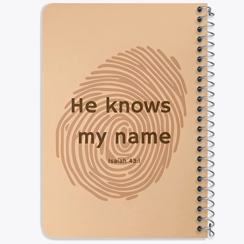 دفتر یادداشت 50 برگ خندالو طرح How Knows My Name کد F3920