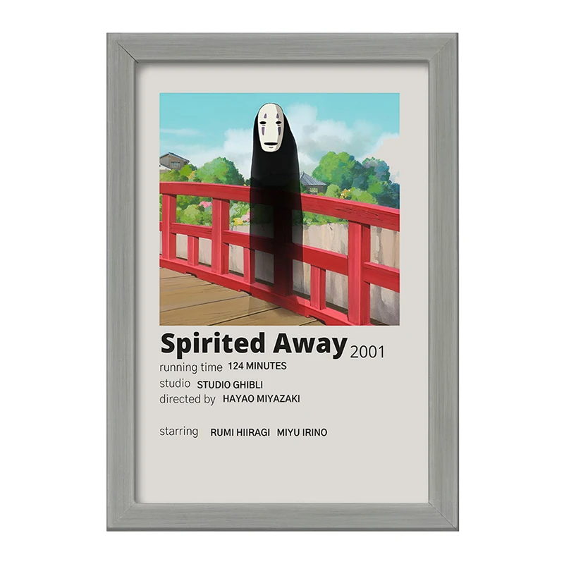 تابلو خندالو طرح انیمه شهر اشباح (Spirited Away) کد F13198