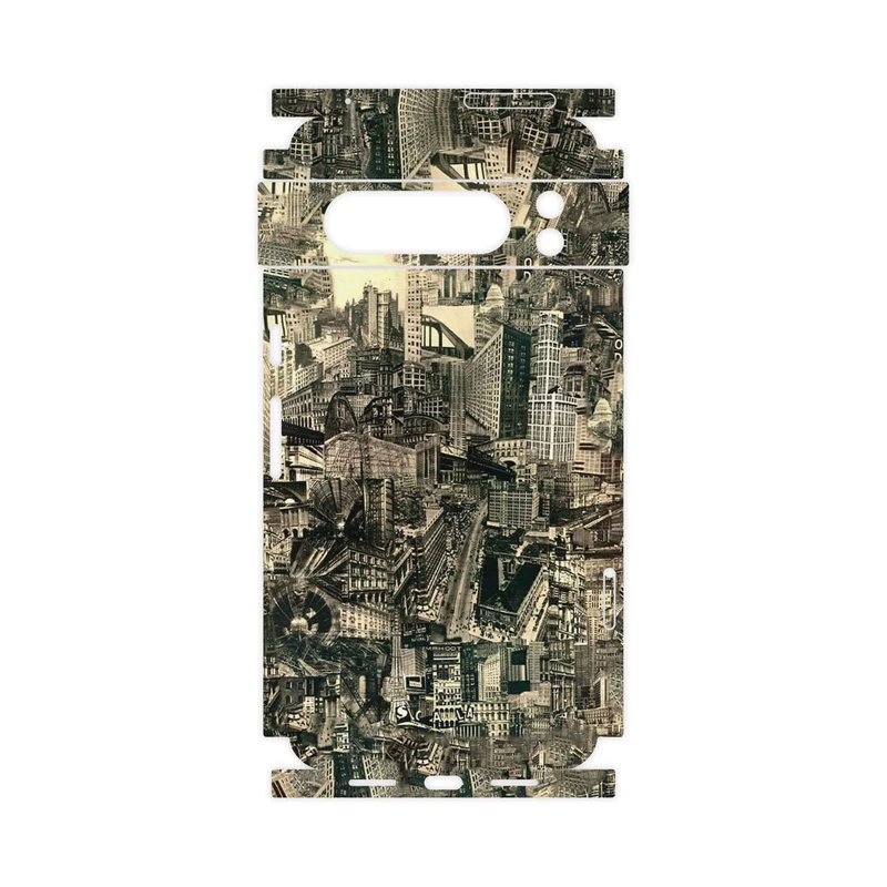 برچسب پوششی ماهوت مدل Collage of Skyscraper-FullSkin مناسب برای گوشی موبایل گوگل Pixel 8 Pro