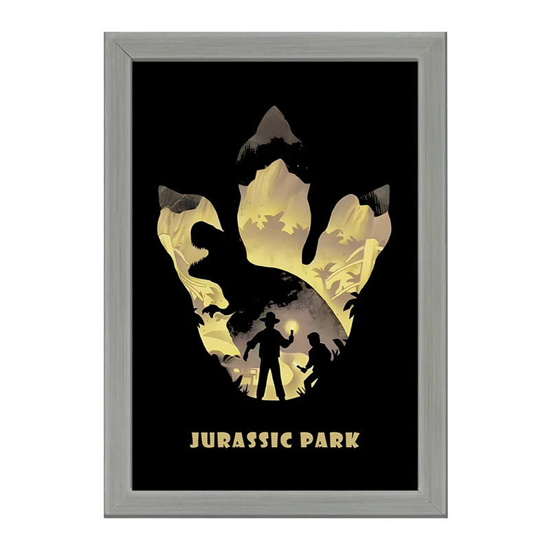 تابلو خندالو طرح ژوراسیک (Jurassic Park) کد F13786