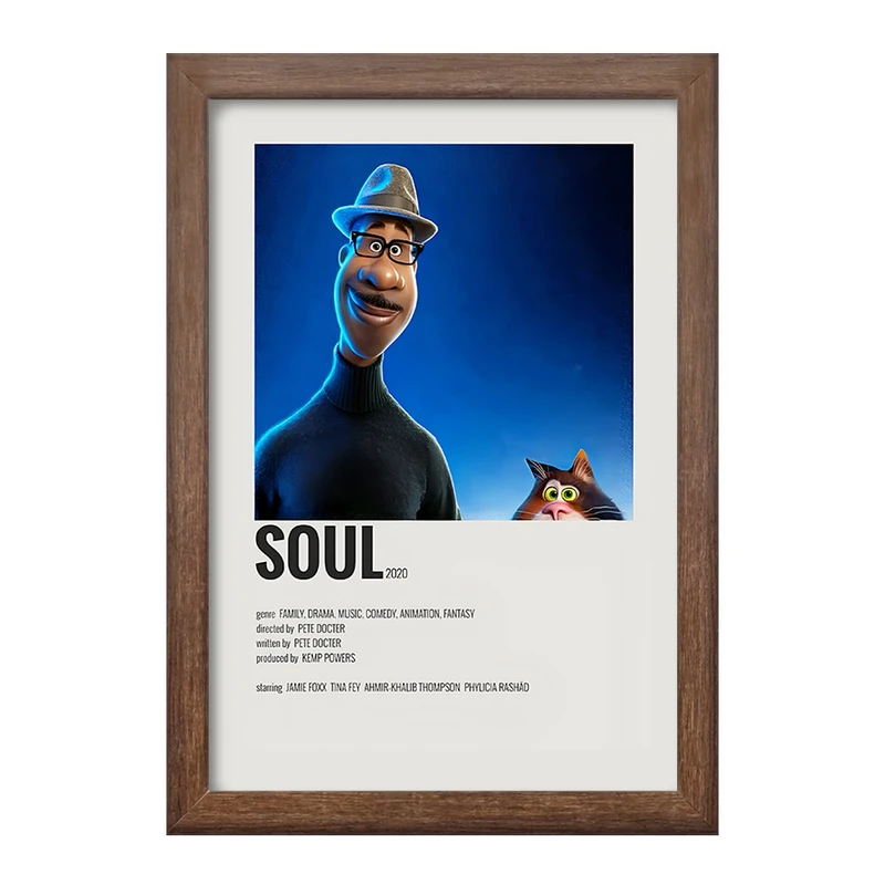 تابلو خندالو طرح روح (Soul) کد F13244