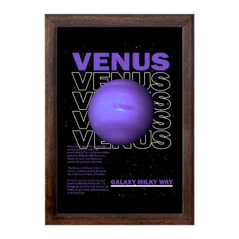 تابلو خندالو طرح زهره (Venus) کد F10665