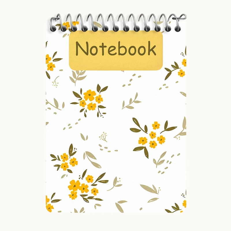 دفتر یادداشت 50 برگ خندالو طرح گل گلی کد N6664