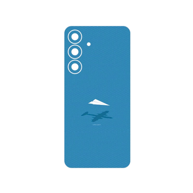برچسب پوششی ماهوت مدل Minimal Paper Airplane مناسب برای گوشی موبایل سامسونگ Galaxy S25 FE