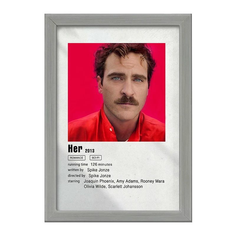 تابلو خندالو طرح او (Her) کد F11302