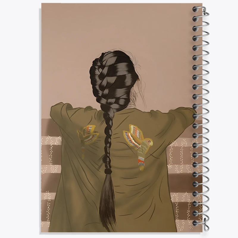 دفتر مشق 100 برگ خندالو طرح دخترانه کد F3782