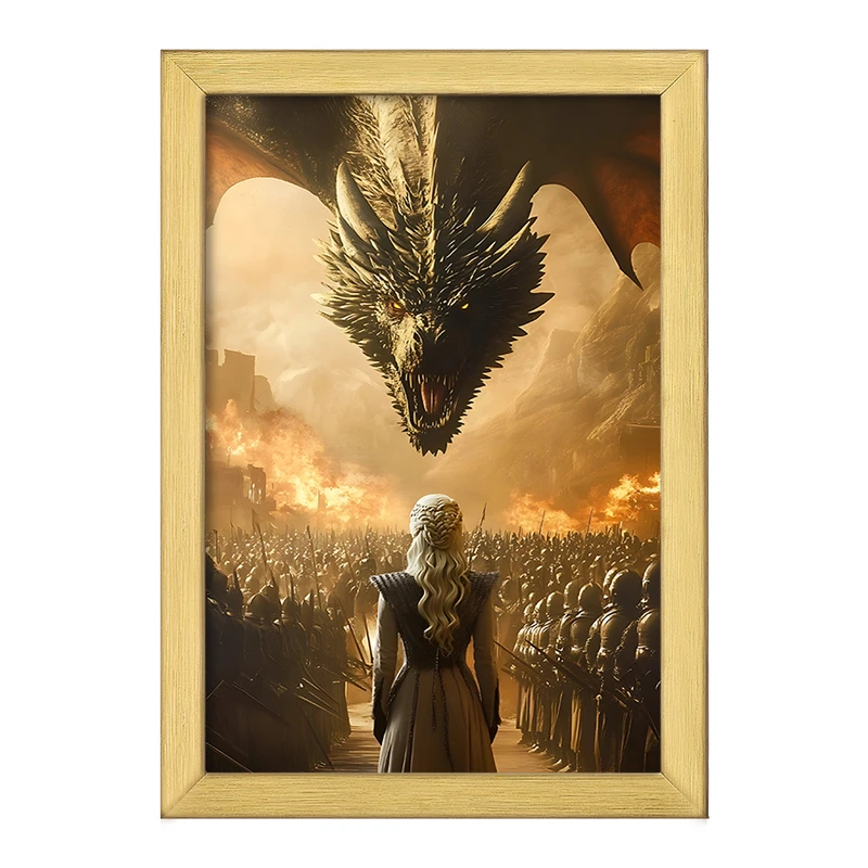 تابلو خندالو طرح گیم آف ترونز (Game of Thrones) کد F12912