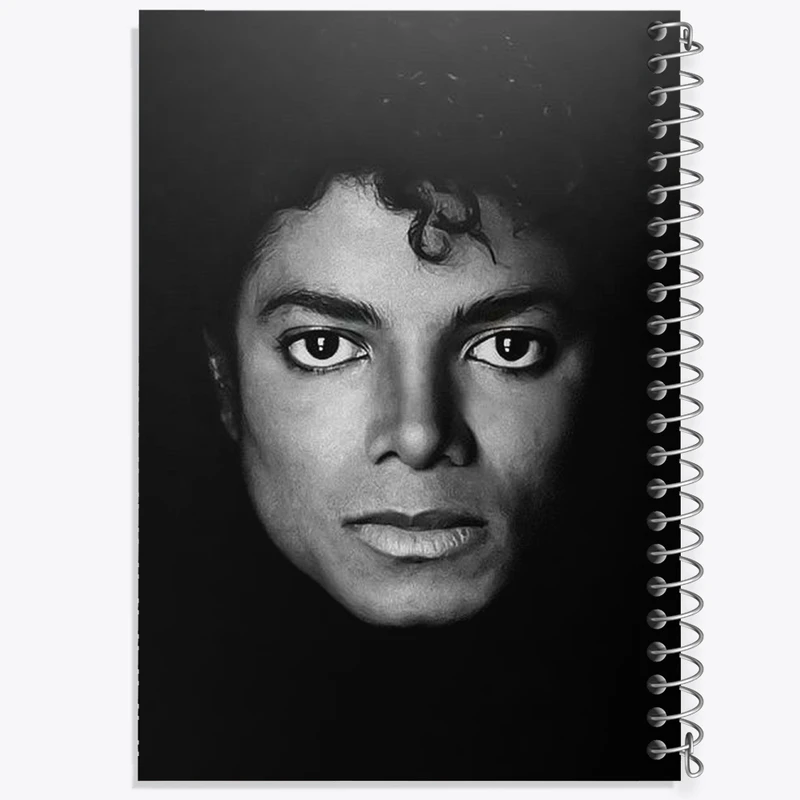 دفتر طراحی 50 برگ خندالو طرح مایکل جکسون Michael Jackson  کد 3286