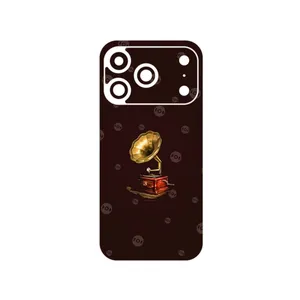 MAHOOT Gramophone Nostalgia Cover Sticker for Apple iPhone 17 Pro