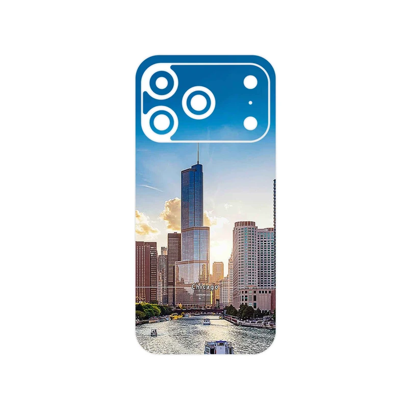 برچسب پوششی ماهوت مدل City of Chicago مناسب برای گوشی موبایل اپل iPhone 17 Pro