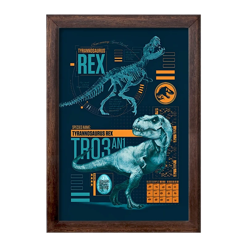 تابلو خندالو طرح رکس دایناسور کد F13765