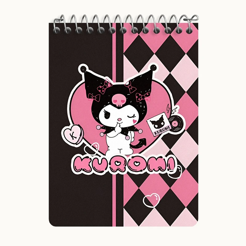 دفتر یادداشت 50 برگ خندالو طرح کرومی (Kuromi) کد N5157