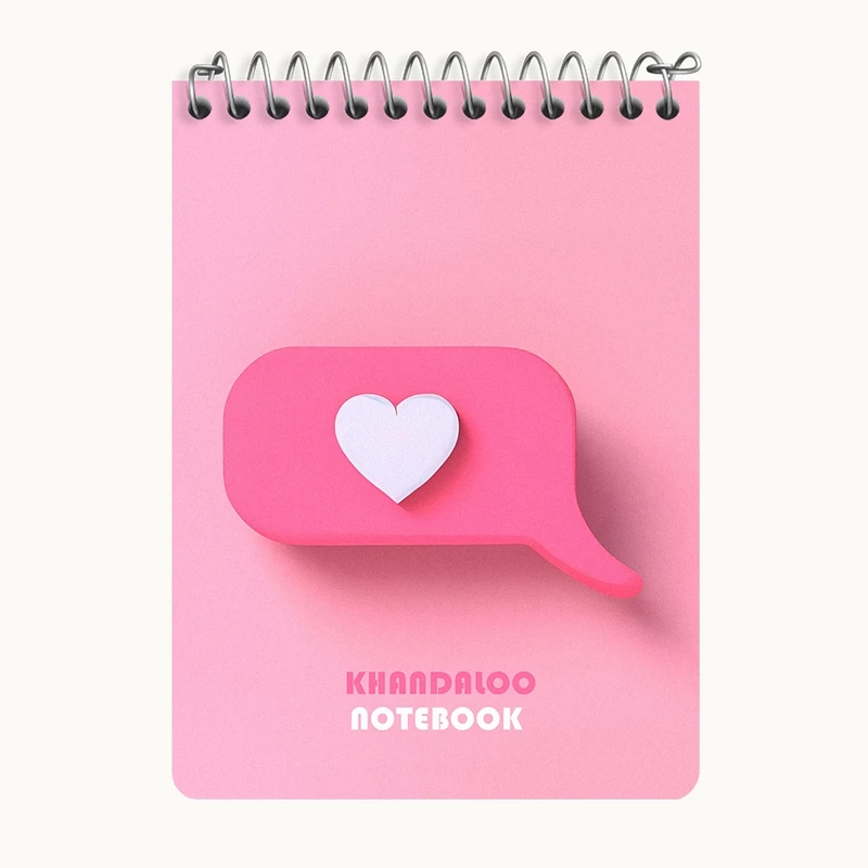 دفتر یادداشت 50 برگ خندالو طرح لایک (Like) کد N6413