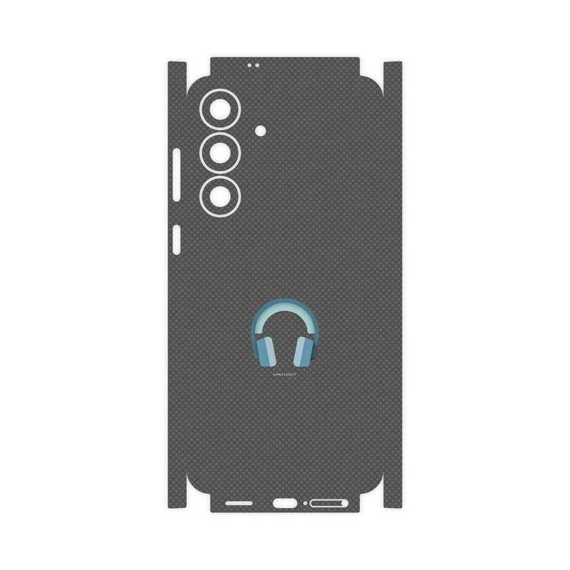 برچسب پوششی ماهوت مدل Minimal Headphone Icon-FullSkin مناسب برای گوشی موبایل سامسونگ Galaxy S25 FE