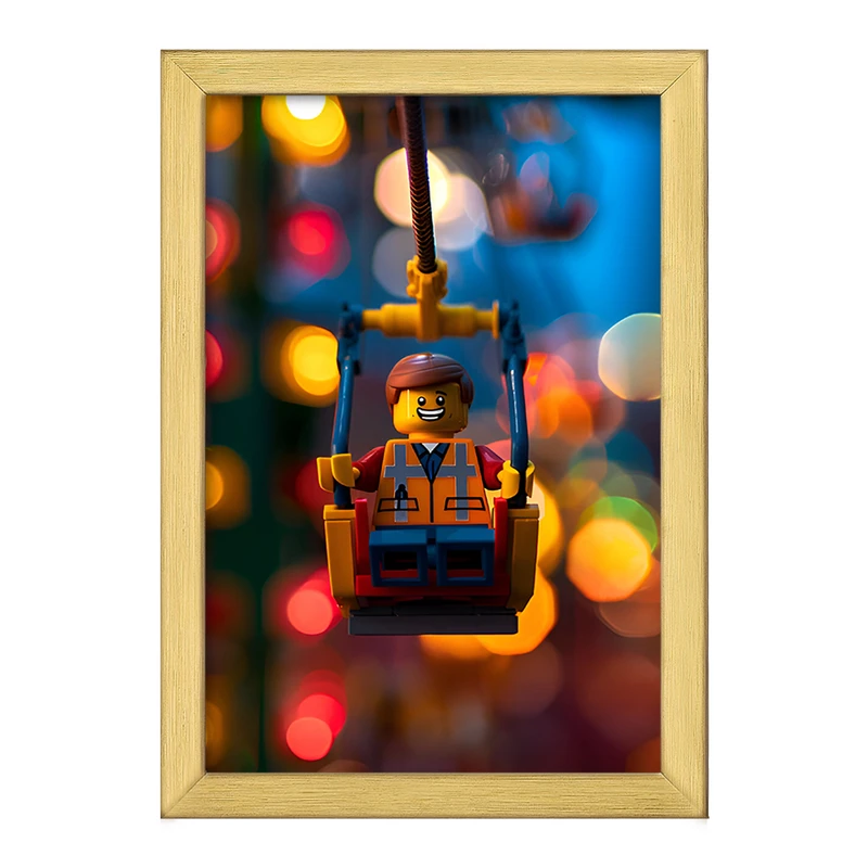 تابلو خندالو طرح لگو (Lego) کد F6549