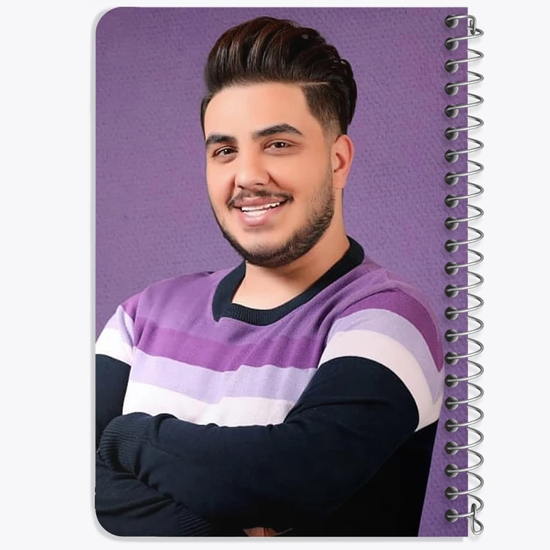 دفتر یادداشت 50 برگ خندالو طرح آرون افشار  کد 4013