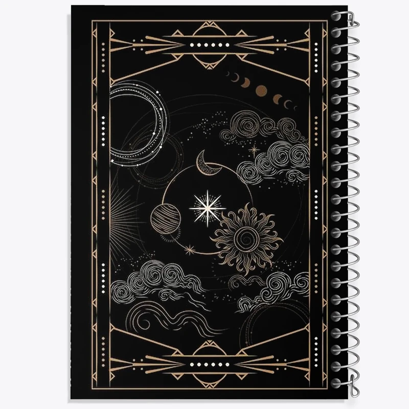 دفتر طراحی 50 برگ خندالو طرح Aesthetic کد N2411