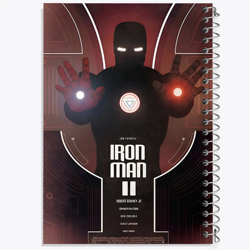 دفتر نقاشی 50 برگ خندالو طرح مرد آهنی مارول (Marvel) کد F10507