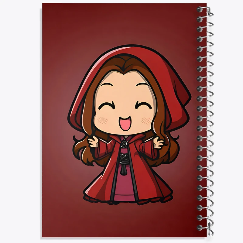 دفتر مشق 50 برگ خندالو طرح جادوگر اسکارلت مارول (Marvel) کد F9420