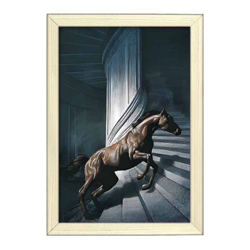 تابلو خندالو طرح اسب کد F13641