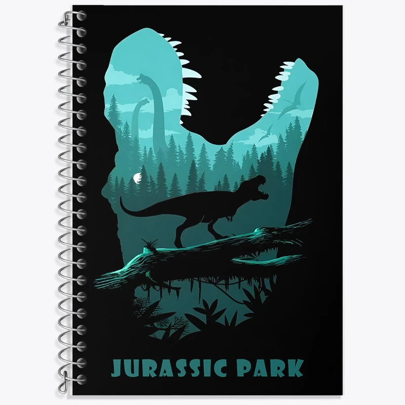دفتر لغت 50 برگ خندالو طرح ژوراسیک (Jurassic Park) کد F13774