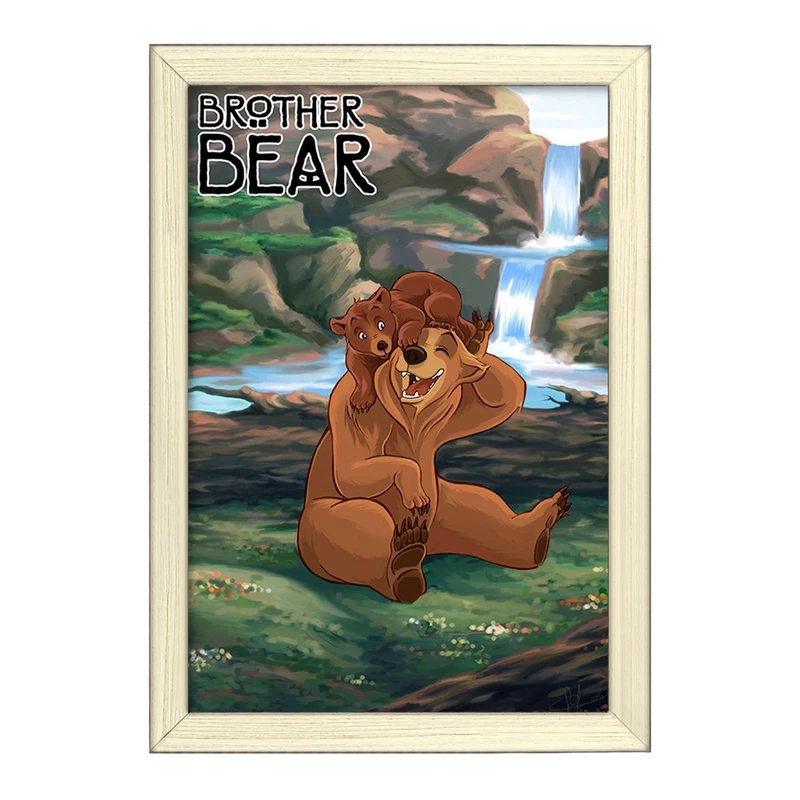 تابلو خندالو طرح انیمیشن خرس برادر Brother Bear  کد 13714