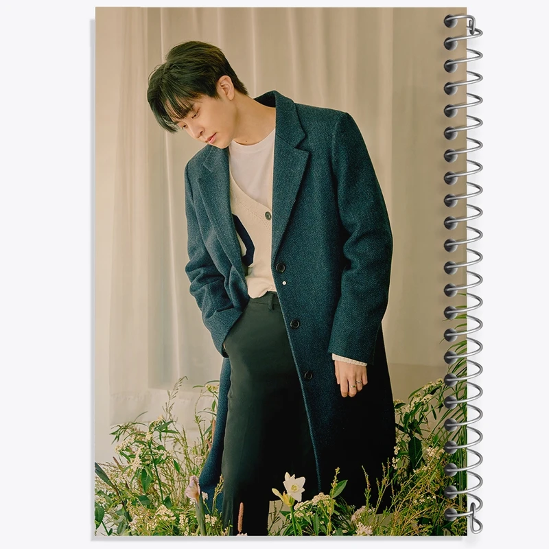 دفتر طراحی 50 برگ خندالو طرح یونگجه گروه گات سون GOT7  کد 21002