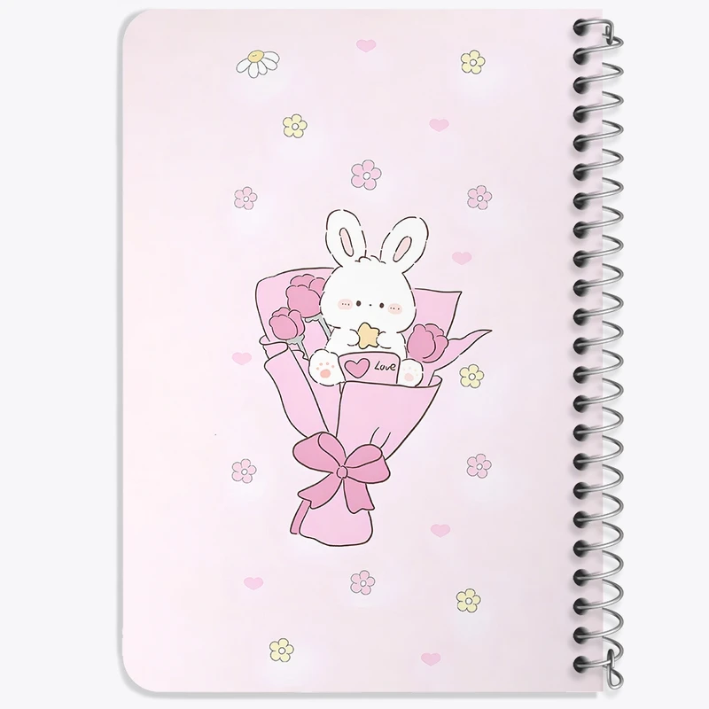 دفتر یادداشت 50 برگ خندالو طرح خرگوش کیوت کد N4365