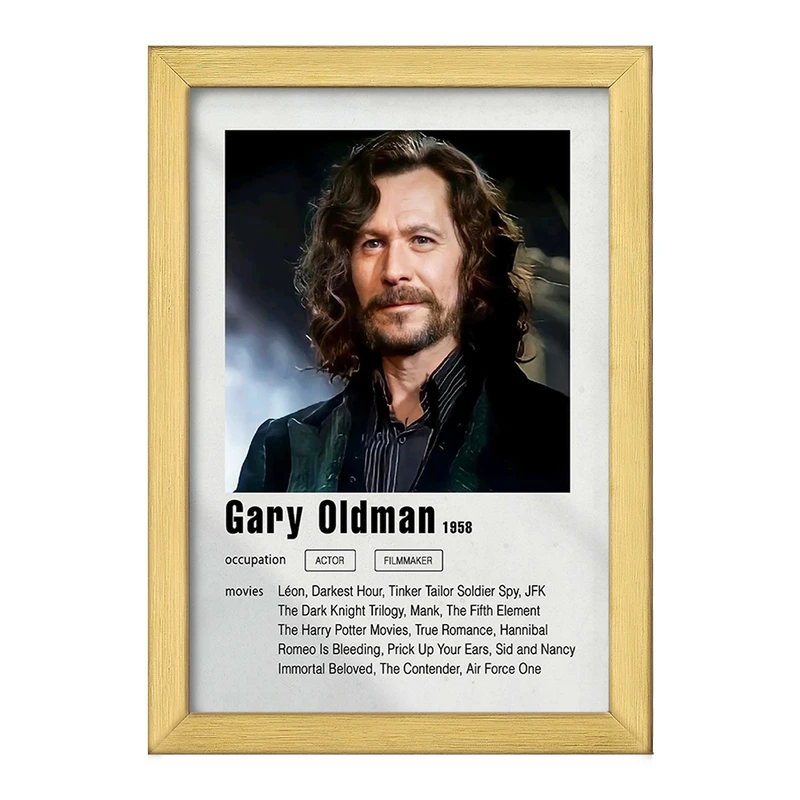 تابلو خندالو طرح گری اولدمن (Gary Oldman) کد F11924