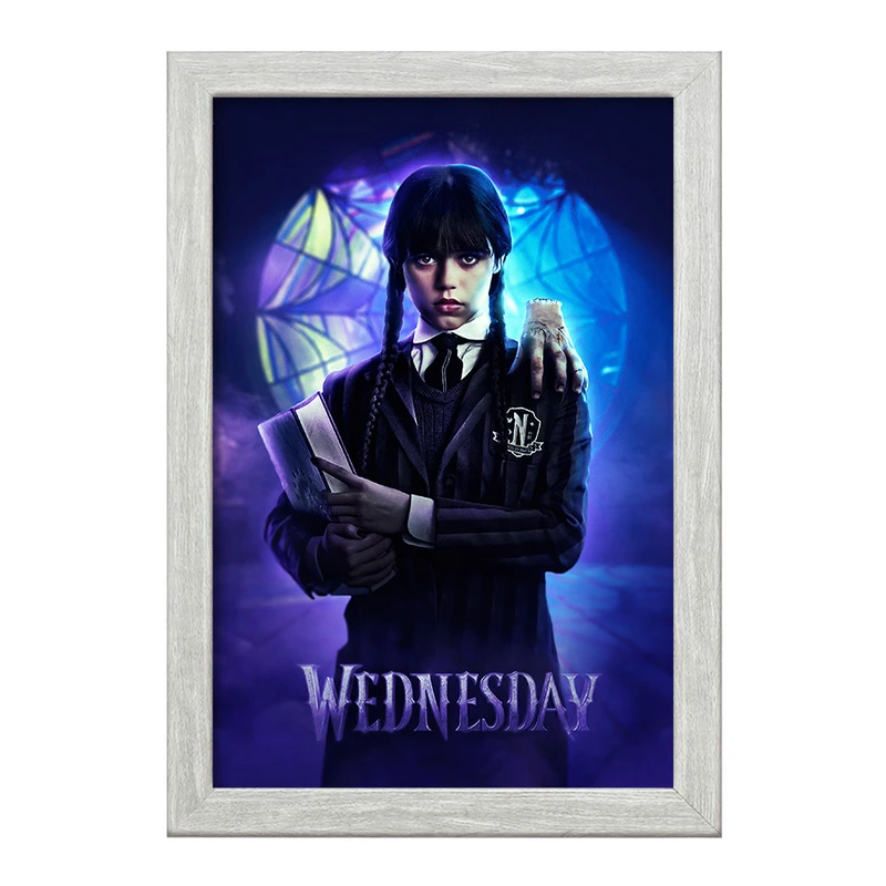 تابلو خندالو طرح ونزدی (Wednesday) کد F2455