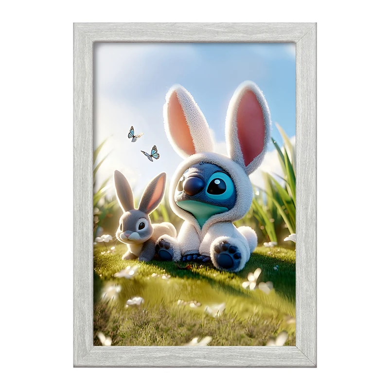 تابلو خندالو طرح استیچ (Stitch) کد F14391