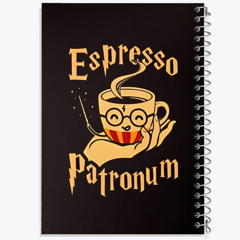 دفتر شطرنجی 50 برگ خندالو طرح هری پاتر (Harry Potter) کد F12759