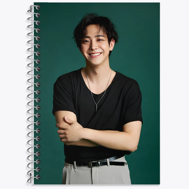 دفتر لغت 50 برگ خندالو طرح کیم وو سونگ کد F11164