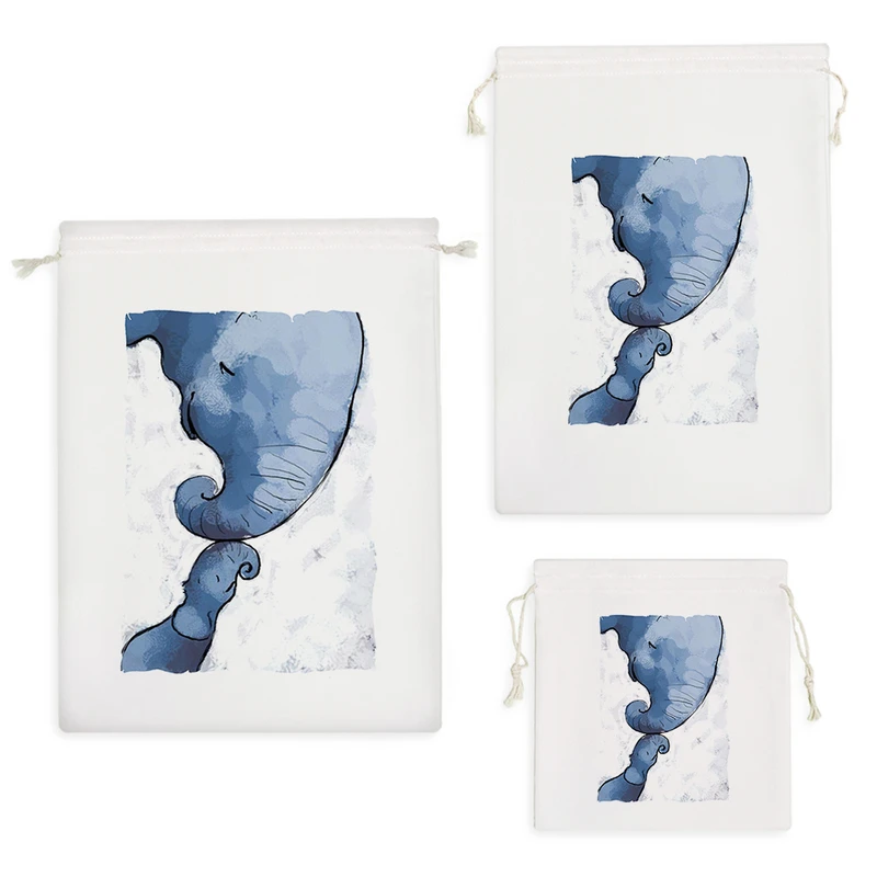 نظم دهنده خندالو مدل فیل مادر و بچه کد H1823 مجموعه 3 عددی