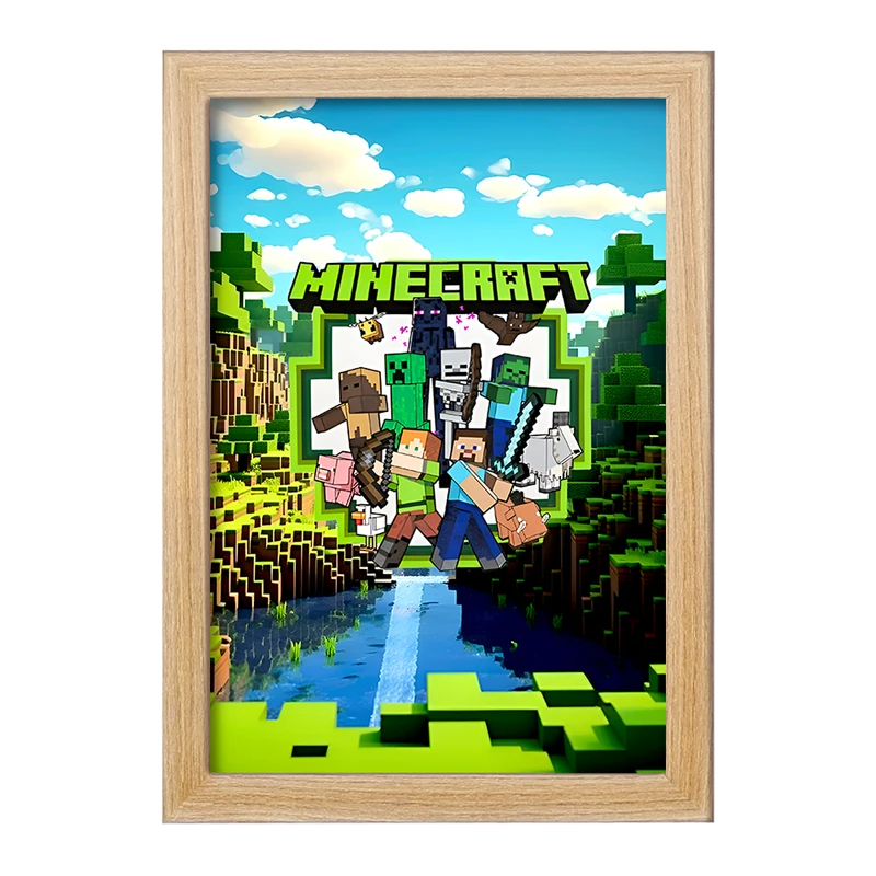 تابلو خندالو طرح ماینکرافت (Minecraft) کد F14389