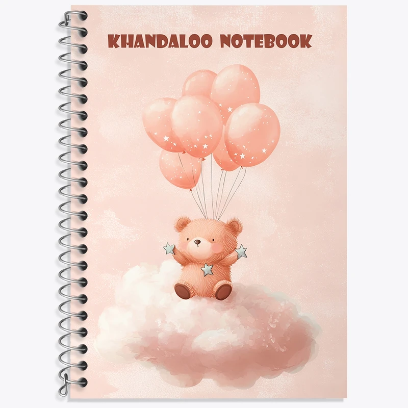 دفتر لغت 50 برگ خندالو طرح خرس بامزه کد N6913