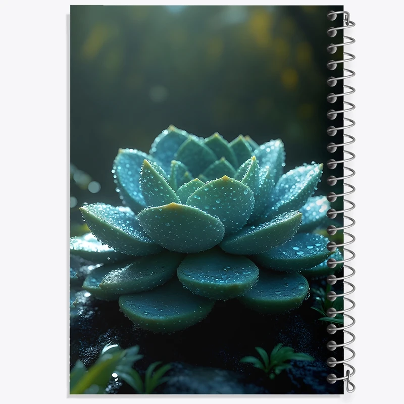 دفتر طراحی 50 برگ خندالو طرح کاکتوس کد F11646