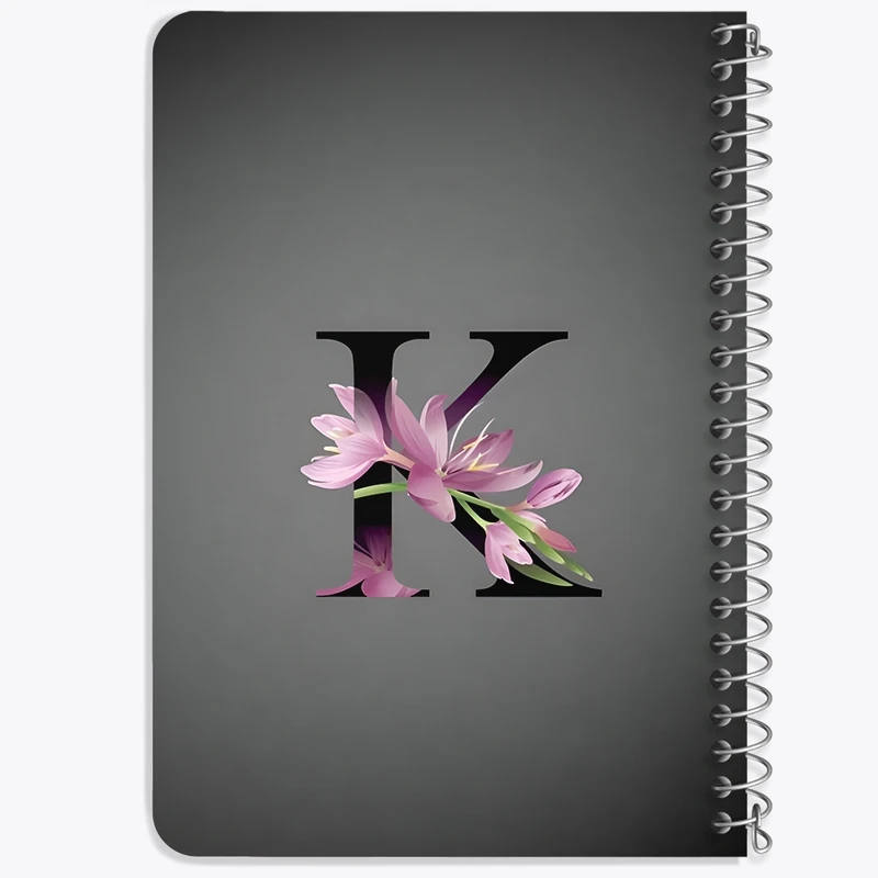 دفتر یادداشت 50 برگ خندالو طرح حرف K کد F4320