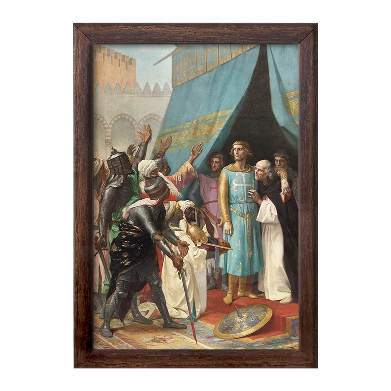 تابلو خندالو طرح نقاشی زندانی سنت لوئیس در فلسطین اثر الکساندر کابانل کد F12191