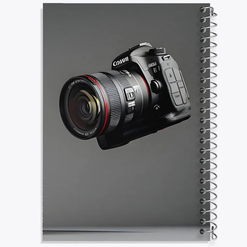 دفتر مشق 50 برگ خندالو طرح دوربین عکاسی کد F9503