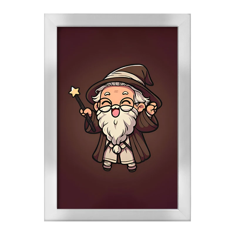 تابلو خندالو طرح گندالف هری پاتر (Harry Potter) کد F9404