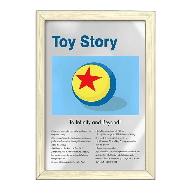 تابلو خندالو طرح داستان اسباب بازی (Toy Story) کد F13854